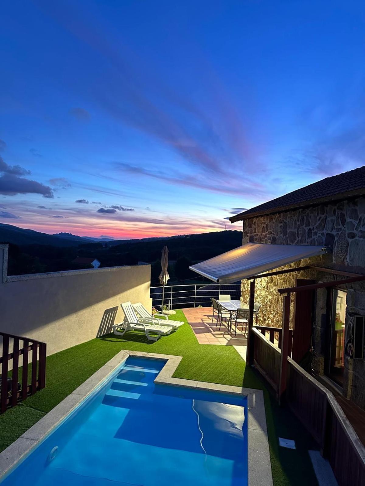 Casa Entre-Palheiros E Casa Do Canastro Montalegre Esterno foto